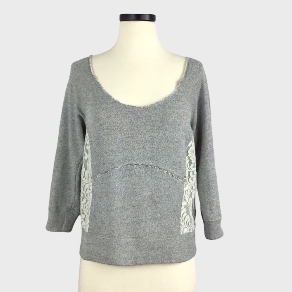 Staring‎ at Stars Lace Side Panel Sweatshirt